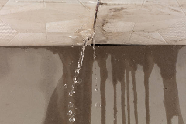 Professional Sewage Cleanup technician working in West Kingston, RI